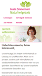 Mobile Screenshot of beate-zimmermann.com